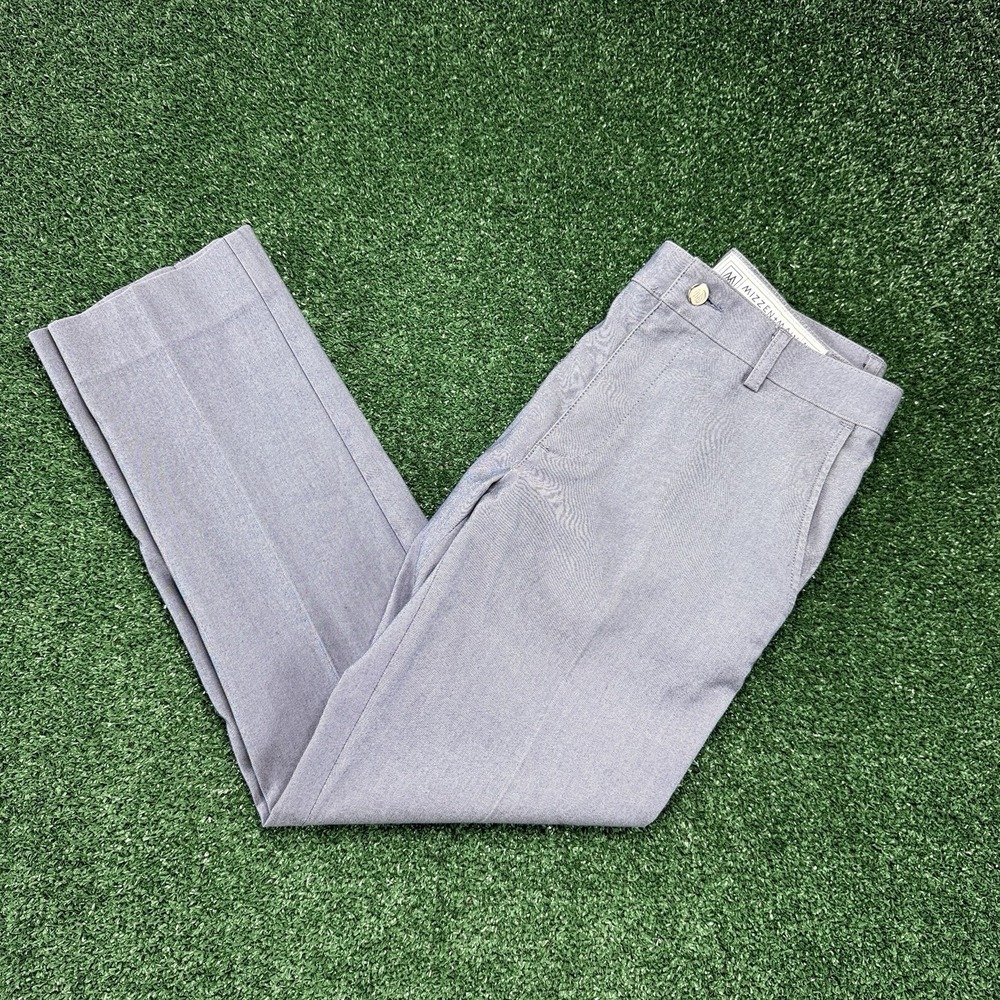 Mizzen+Main Performance Chino Men's Pleated Slim Straight Pants Capris 30x26
